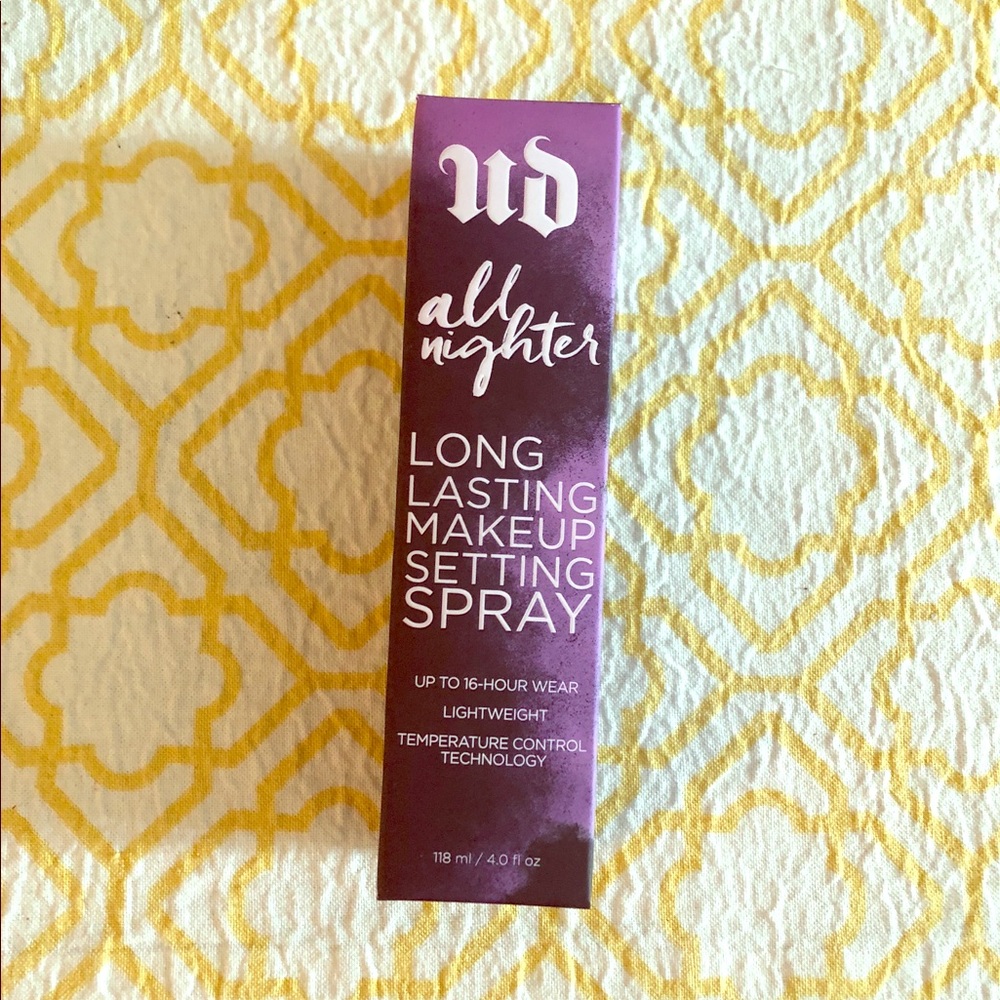 Urban decay all nighter setting spray
